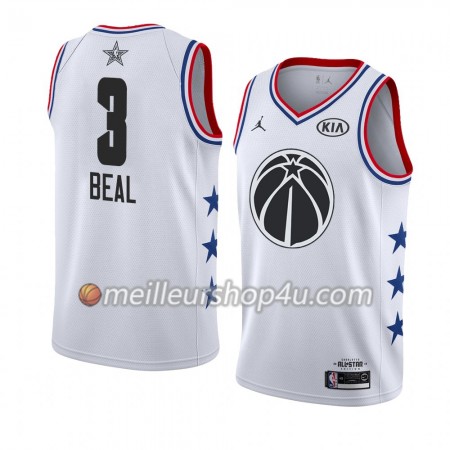 Maillot Basket Homme Washington Wizards Bradley Beal 3 2019 All-Star Jordan Brand Blanc Swingman